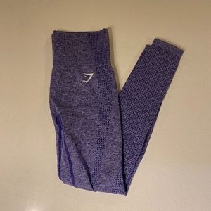 Gymshark Purple Marl Vital Seamless Leggings